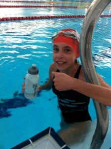 swimming for charity