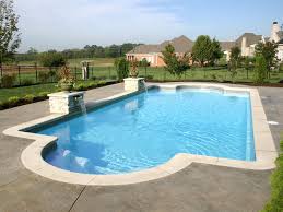 large inground swimming pool
